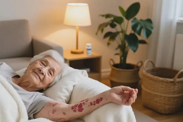 老年人四肢偶爾起濕疹能靠自己自愈嗎(圖3)