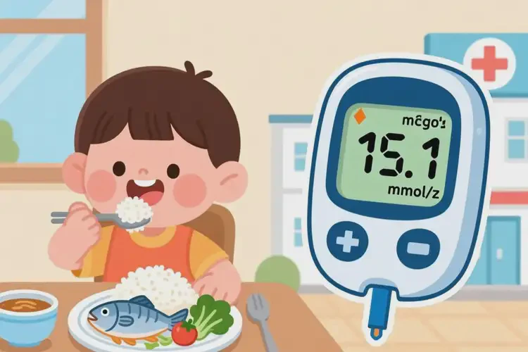 兒童晚餐血糖15點(diǎn)1是糖尿病嗎(圖1)