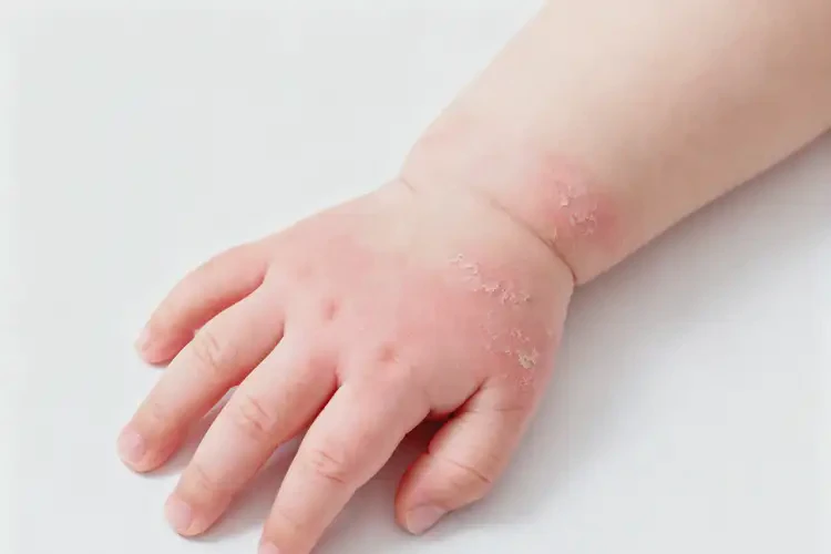嬰兒手上起濕疹不管它會自己好嗎(圖2)