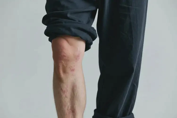 男性大腿出濕疹不管它會(huì)自己好嗎(圖2)