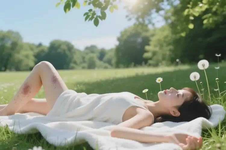 女生四肢偶爾起濕疹不管它會(huì)自己自愈嗎(圖3)