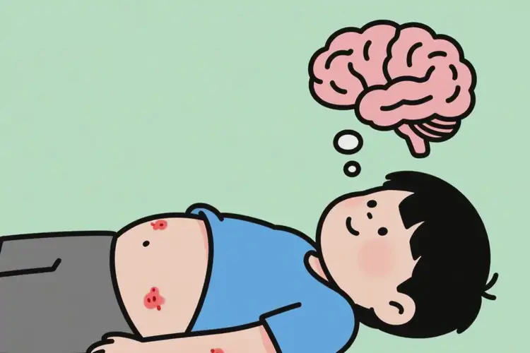 小學(xué)生肚子上容易起濕疹不管它會(huì)自己痊愈嗎(圖1)