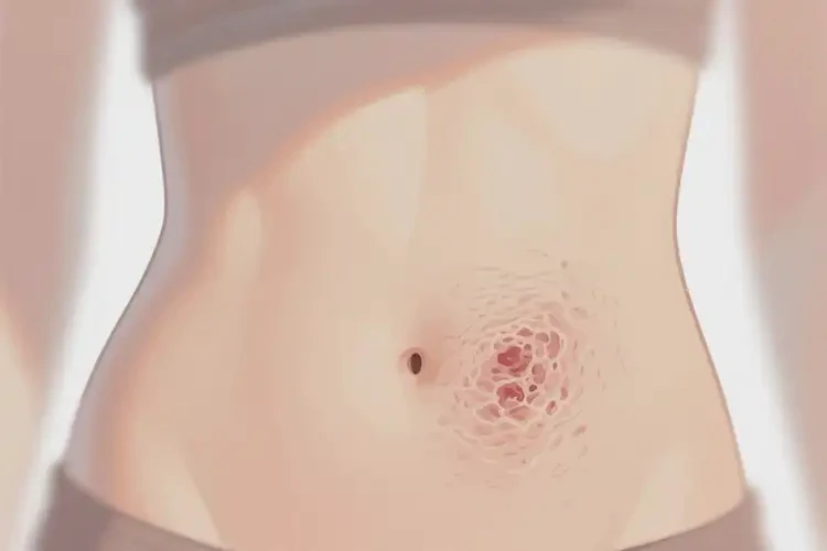 女性肚子偶爾長(zhǎng)濕疹不管它會(huì)自己自愈嗎(圖1)