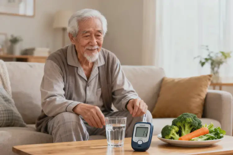 老年人睡前血糖21(圖1)