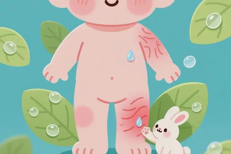 小兒四肢容易長濕疹不管它會自己痊愈嗎(圖2)