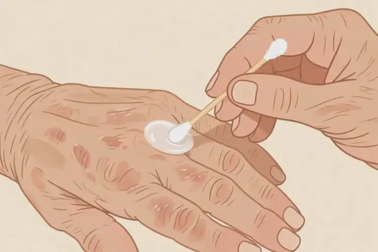 老人手上經(jīng)常長(zhǎng)濕疹能夠徹底治愈嗎(圖2)