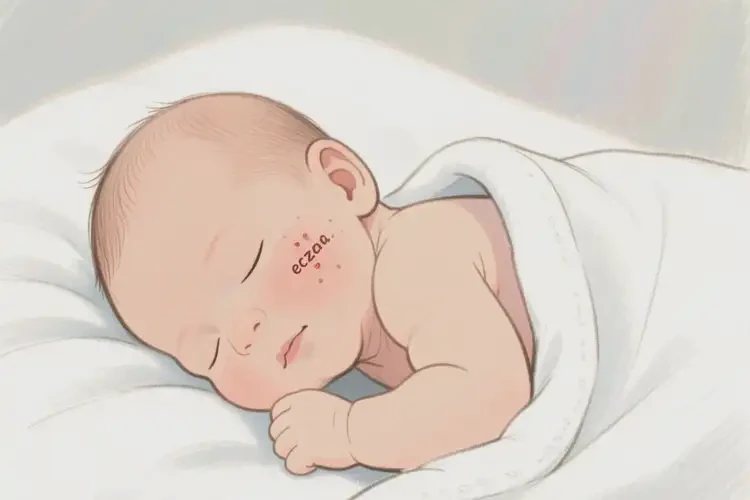 嬰兒身上偶爾起濕疹不管它會(huì)自己自愈嗎(圖3)