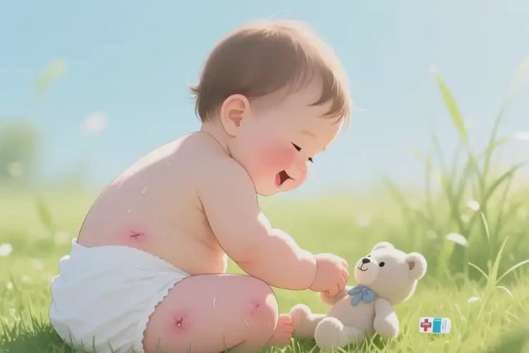 幼兒屁股偶爾起濕疹能徹底自愈嗎(圖3)