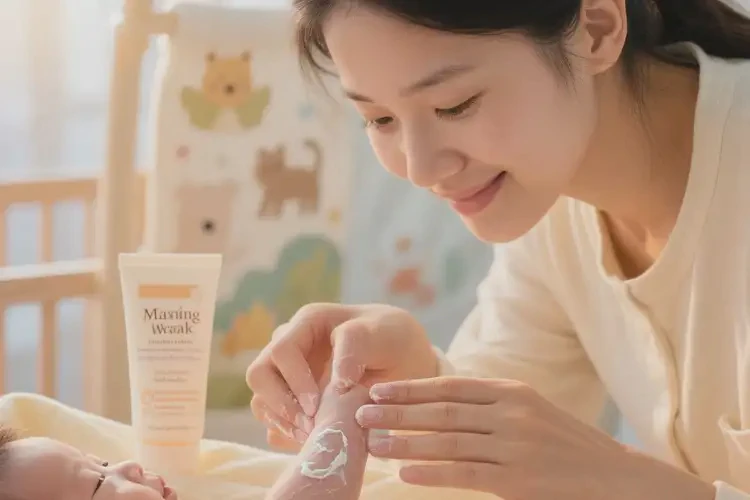 新生兒手臂上起濕疹可不可以徹底自愈(圖4)