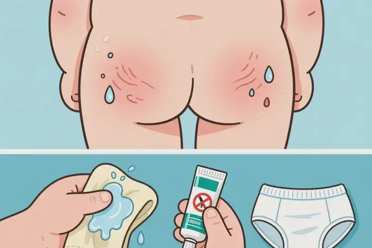 孩子肛周容易起濕疹能夠徹底治愈嗎(圖1)