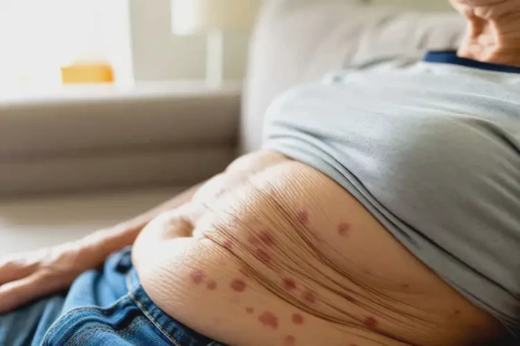 老人肚子有濕疹不管它會(huì)自己自愈嗎(圖3)