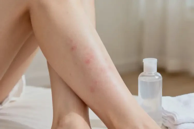 女人小腿容易起湿疹不管它会自己痊愈吗(图3)