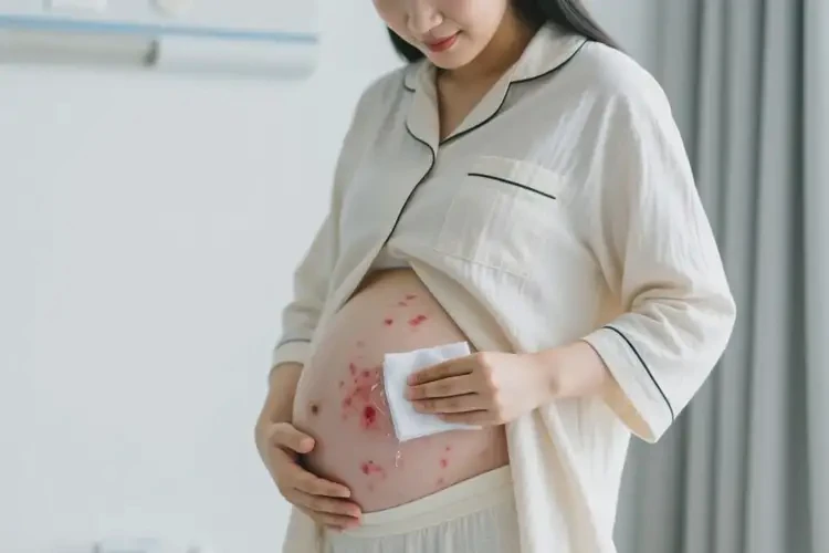 產(chǎn)婦身上容易長濕疹能徹底自愈嗎(圖3)