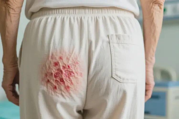 高齡老人屁股起濕疹能夠徹底治愈嗎(圖3)