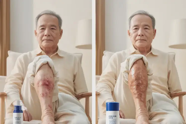 老人四肢起濕疹能徹底自愈嗎(圖2)