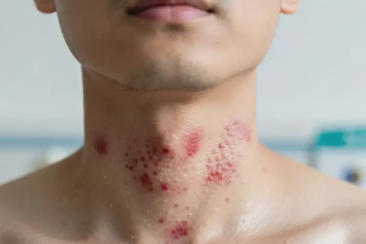 男人脖子經(jīng)常起濕疹可不可以徹底自愈(圖4)