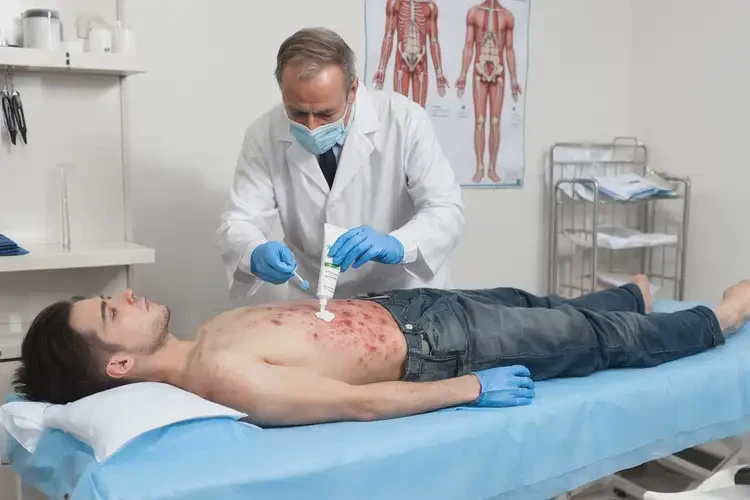 青年人肚子出濕疹不管它會自己好嗎(圖2)