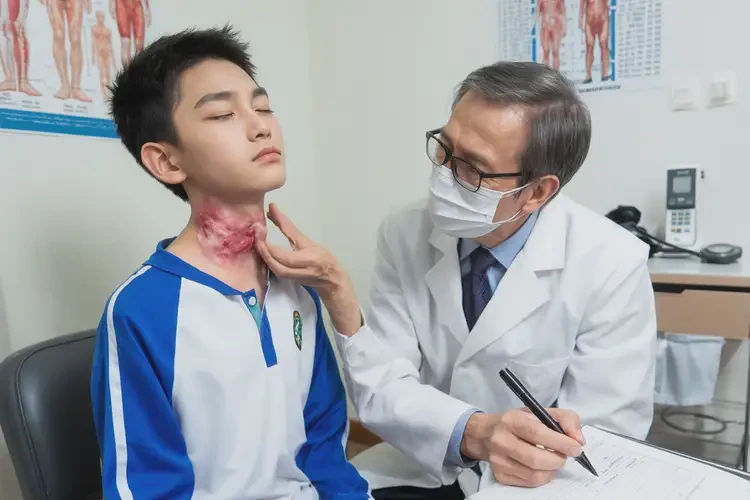 中學(xué)生脖子上出現(xiàn)濕疹能靠自己自愈嗎(圖3)