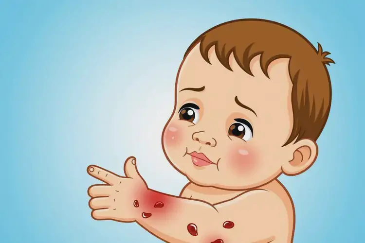 幼兒手臂經(jīng)常長濕疹可不可以徹底自愈(圖1)
