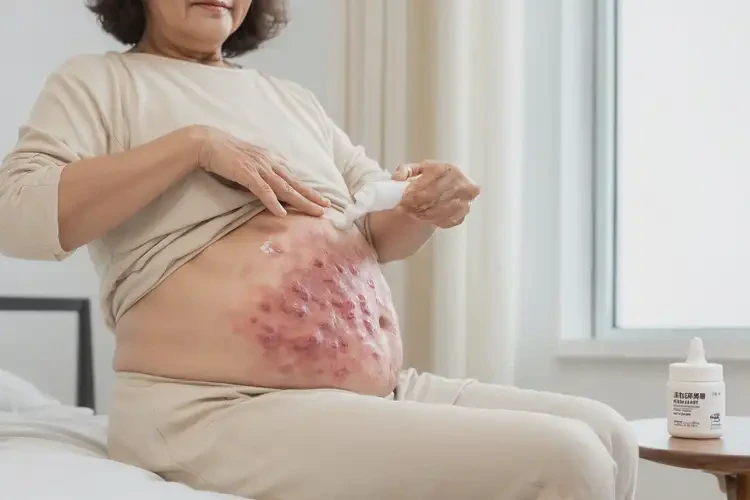 女性肚子上出濕疹可以徹底自愈嗎(圖3)