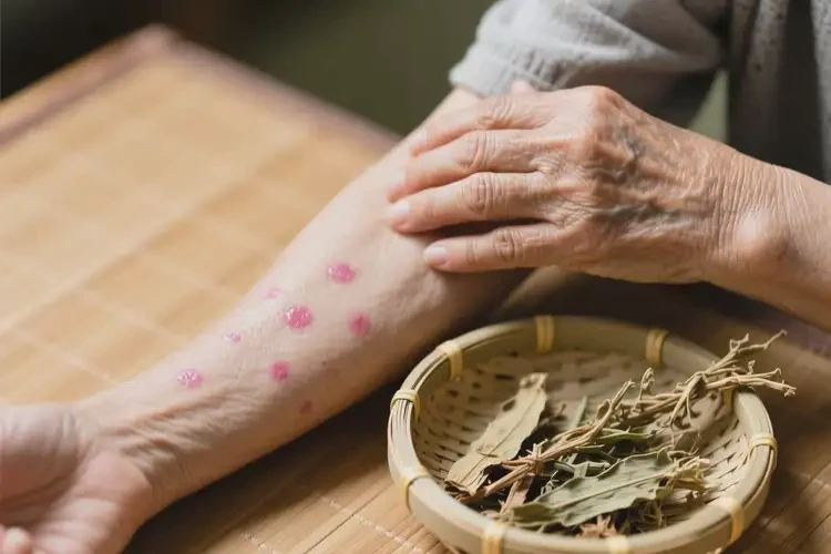 高龄老人手臂经常长湿疹不管它会自己自愈吗(图1)