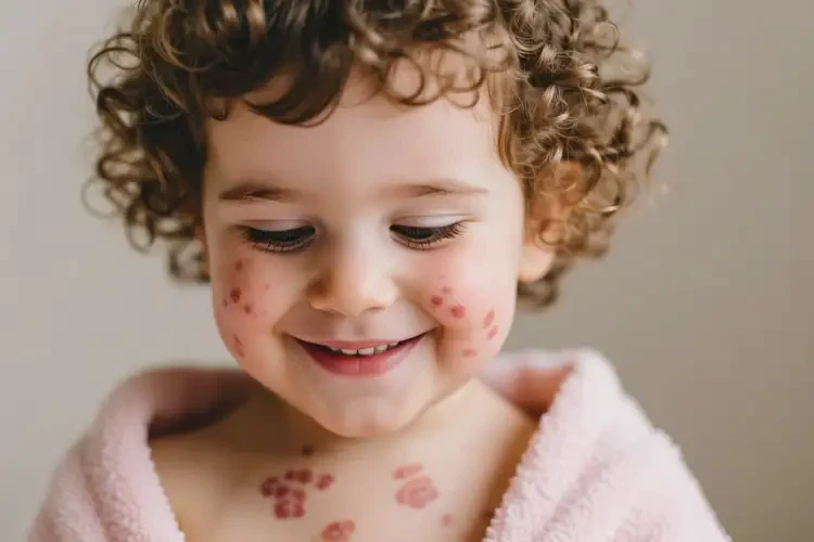 孩子脖子經(jīng)常起濕疹能靠自己自愈嗎(圖1)