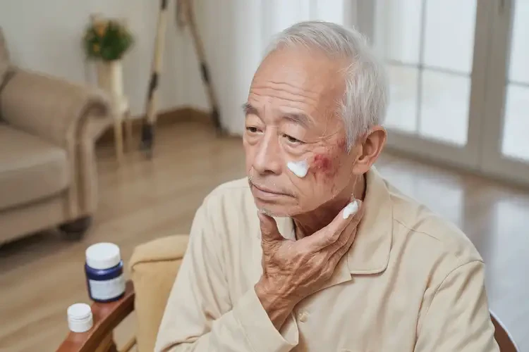 高齡老人脖子有濕疹能不能徹底自愈(圖2)