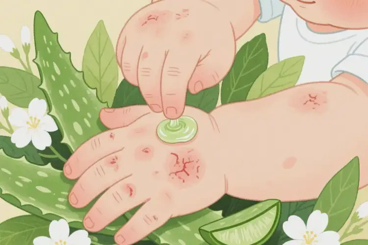 少兒身上出現(xiàn)濕疹可以徹底自愈嗎(圖4)