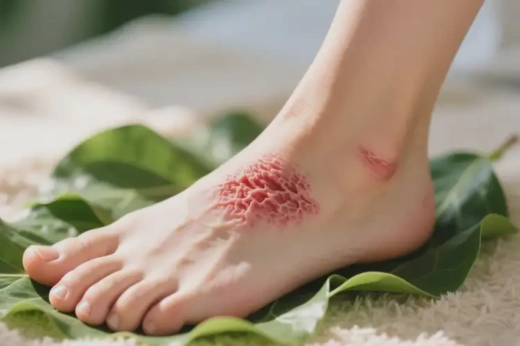 女生腳上有濕疹能靠自己自愈嗎(圖4)