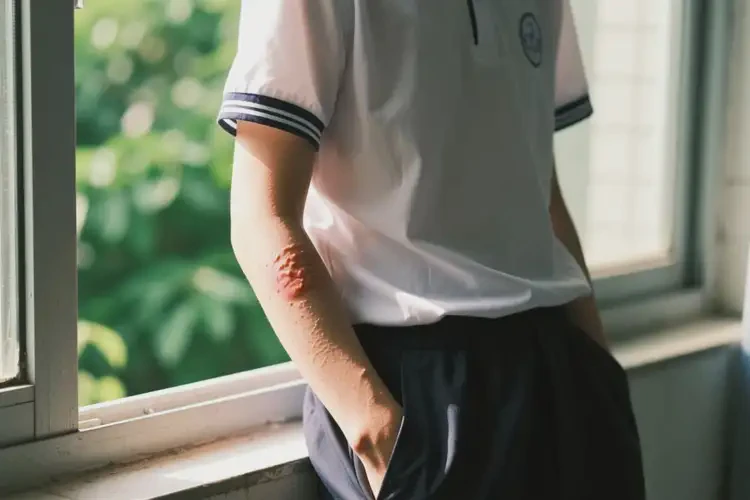 中學(xué)生手臂容易長(zhǎng)濕疹不管它會(huì)自己痊愈嗎(圖2)