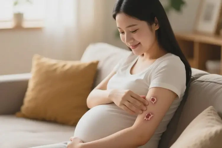 产妇身上容易起湿疹不管它会自己好吗(图3)