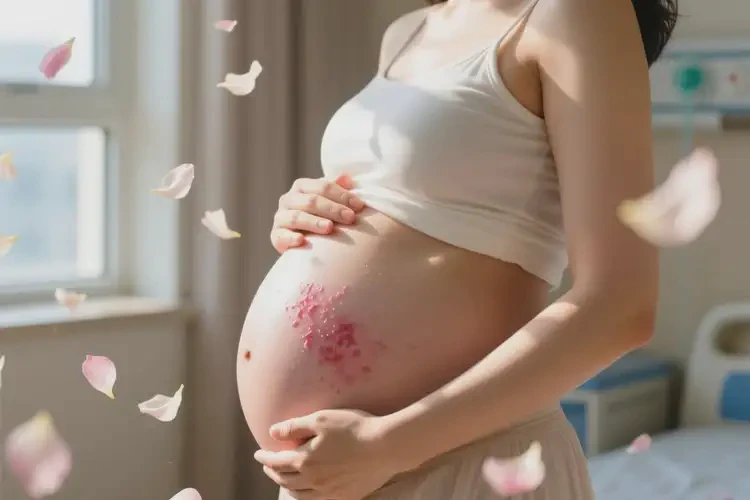 產(chǎn)婦身上有濕疹能靠自己自愈嗎(圖1)