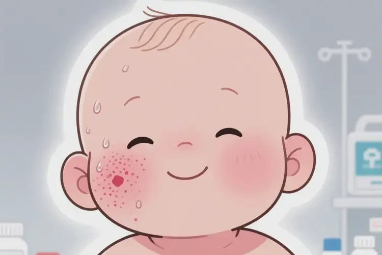 婴儿脖子经常长湿疹能靠自己自愈吗(图2)