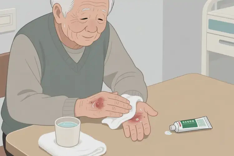 老人身上經(jīng)常長(zhǎng)濕疹能夠徹底治愈嗎(圖2)