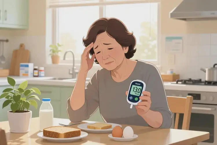 更年期女性早餐血糖13点0是糖尿病吗(图4)