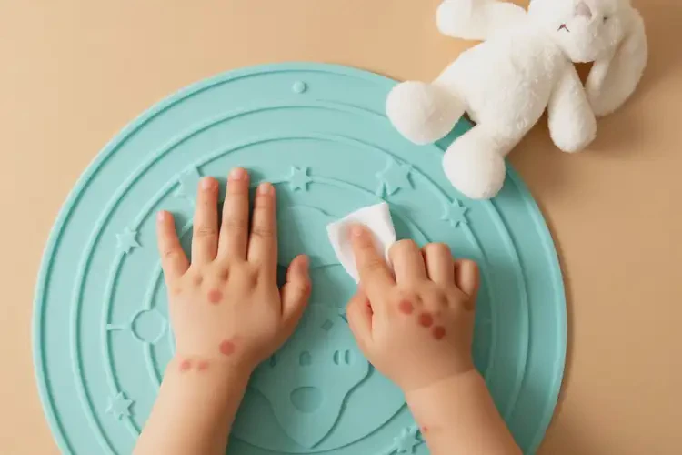 幼兒手上經(jīng)常起濕疹能夠徹底治愈嗎(圖1)