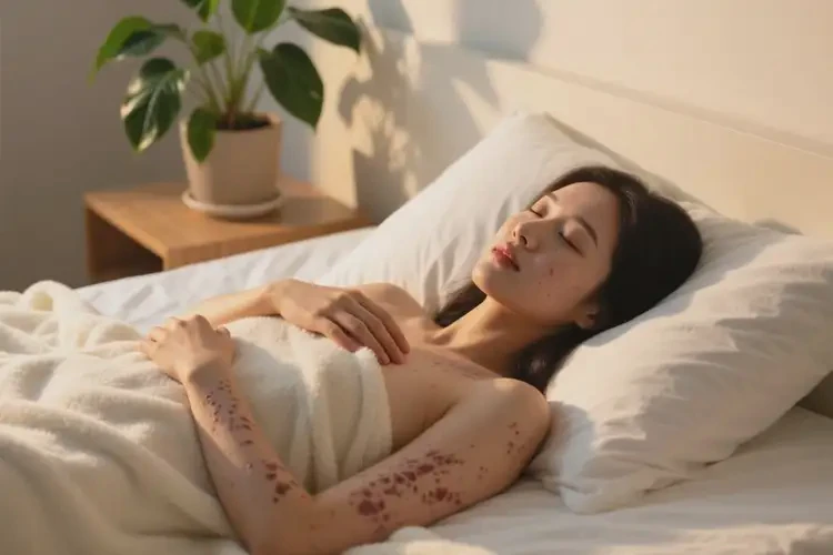 女性全身長(zhǎng)濕疹可以徹底自愈嗎(圖2)