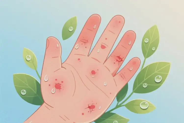兒童手上經(jīng)常起濕疹能靠自己自愈嗎(圖3)