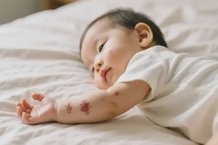 幼兒手上有濕疹不管它會(huì)自己痊愈嗎(圖2)