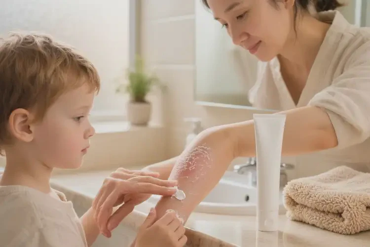 小孩大腿偶爾起濕疹可不可以徹底自愈(圖4)