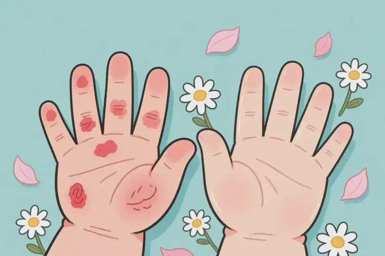 嬰幼兒手上容易長(zhǎng)濕疹可以徹底自愈嗎(圖3)