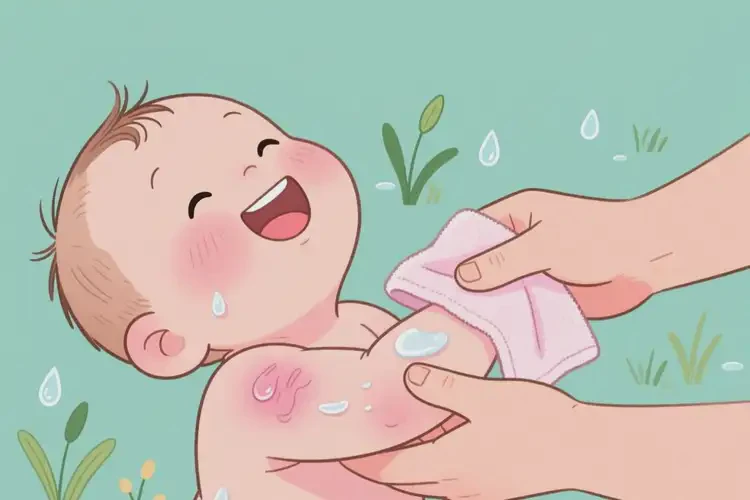 嬰幼兒手臂長(zhǎng)濕疹不管它會(huì)自己好嗎(圖2)