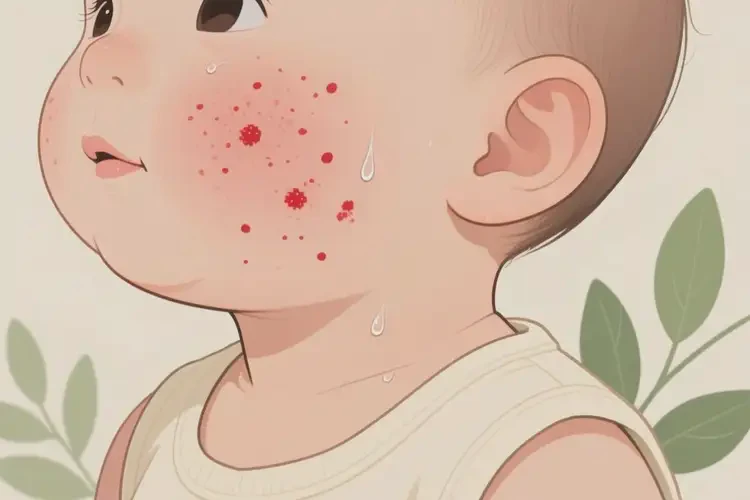 婴儿脖子经常长湿疹能靠自己自愈吗(图3)