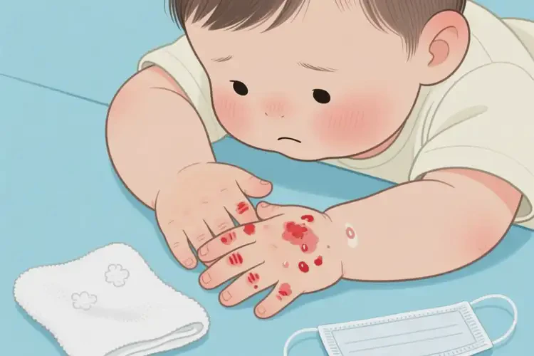 幼兒手上出濕疹不管它會自己好嗎(圖2)