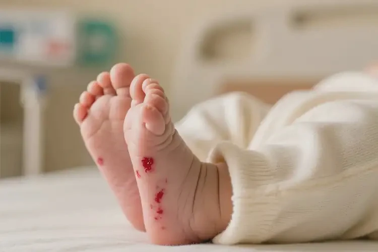 嬰兒腳上長濕疹不管它會自己好嗎(圖4)