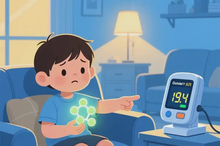 小孩晚上血糖19(图2)