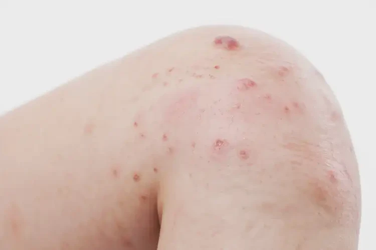 兒童大腿偶爾長濕疹不管它會(huì)自己痊愈嗎(圖3)