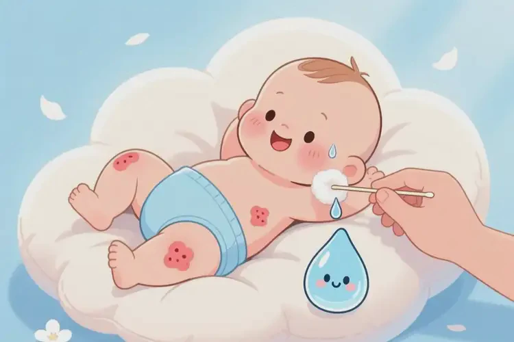 嬰幼兒大腿上經(jīng)常起濕疹不管它會自己痊愈嗎(圖2)