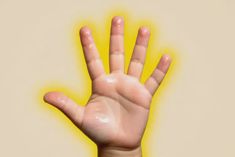 兒童手上容易起濕疹能徹底自愈嗎(圖1)