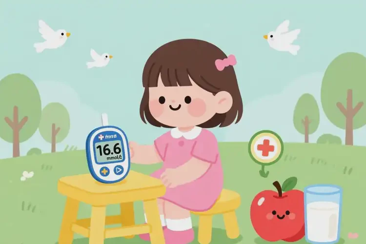 小孩下午血糖16点6是糖尿病吗(图1)
